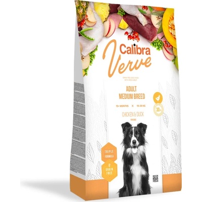 Calibra Dog Verve Grain Free Adult Medium Chicken & Duck 2 kg