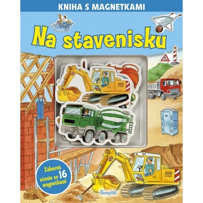 Kniha s magnetkami: Na stavenisku