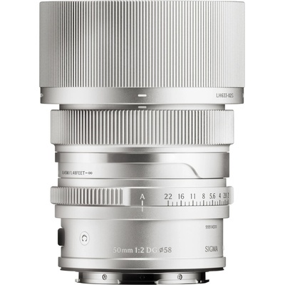 SIGMA 50 mm F2 DG Contemporary pre Sigma L - strieborný