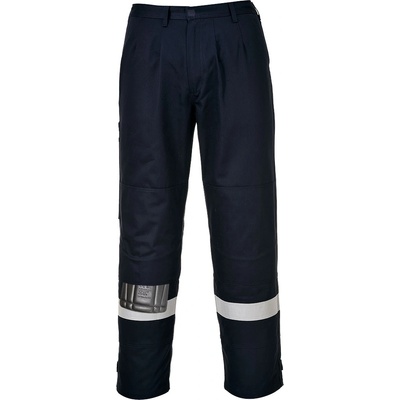 Portwest hi-vis fr445 bizflame / Дамски светлоотразителни панталони, забавящи горенето - тъмносин l (fr445nvrl)