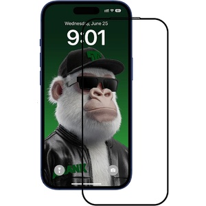 Anank Протектор за iPhone 17 Air - ANANK - 2.5D 10X подсилен CG протектор за екран - Черен