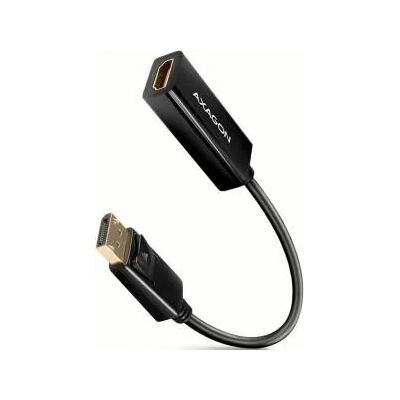 AXAGON Адаптер AXAGON, DisplayPort (м) към HDMI (ж), Черен, RVD-HI14N
