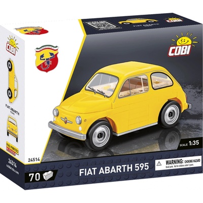 Cobi 24514 Fiat Abarth 595, 1:35