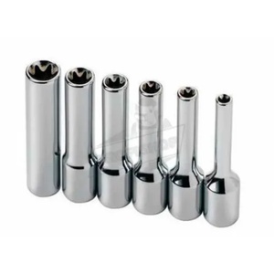 FORCE Вложки 1/4" Е (e4-e10) удължени комплект 6 бр. jn62603 force 2062 (jn62603)