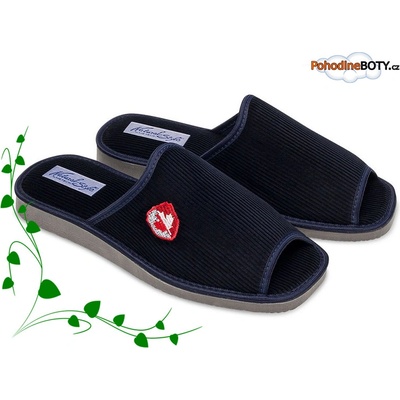 Natural Style Pánské domácí pantofle s měkkou stélkou otevřené – Zboží Mobilmania