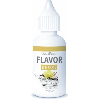 GymBeam Flavour Drops 30 ml vanilka