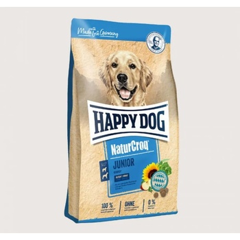 Happy Dog NaturCroq Junior - храна за за всички породи млади кучета от 7 до 15 месеца, 4kg