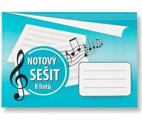 BOBO Notový sešit