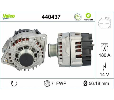 Alternátor VALEO 440437