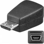 PremiumCord USB Adapter PremiumCord MicroUSB - MiniUSB Black (kur-11)