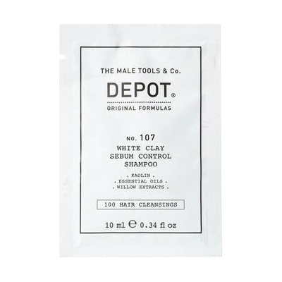 Depot 100 Hair Cleansing No. 107 Шампоан за мазен скалп и коса 10 мл