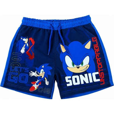 United Essentials Chlapčenské plavkové šortky Ježko Sonic