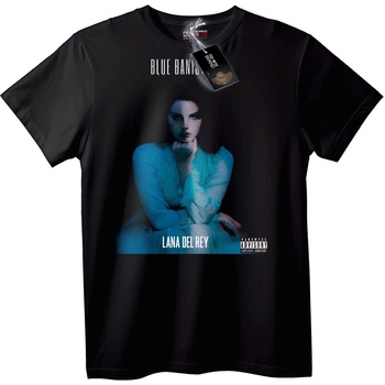NOONEBRAND Тениска Lana Del Rey Синьо прогонване - L, Black