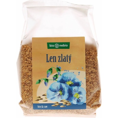 BIO NEBIO Ľanové semienko zlaté BIO 300 g