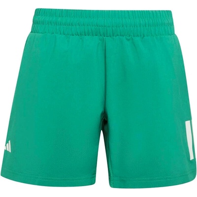 adidas Boys Club Tennis Climacool 3-Stripes Shorts Semi Court Green
