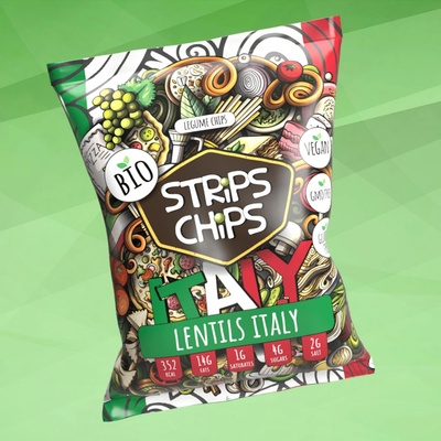 YESCHiPS STRiPS ChiPS asijská cizrna 90 g