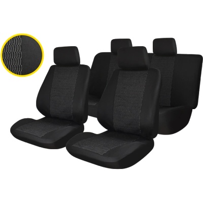 PROFILLER Калъфи за седалки traffic - black 007 (44470)