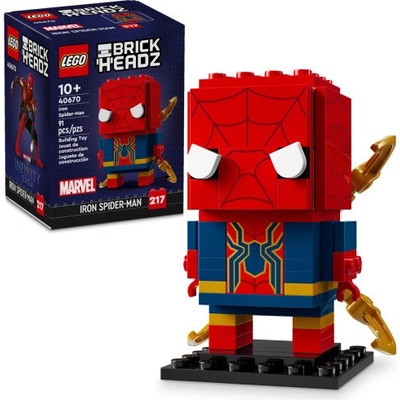 LEGO® Brickheadz 40670 Iron Spider-Man