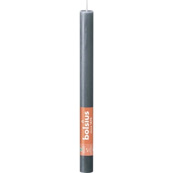 Bolsius Bolsius Polska Sprzedaż sp. z o. o. Bolsius Rustic Home 23×270 мм - Шиферно синьо (син)