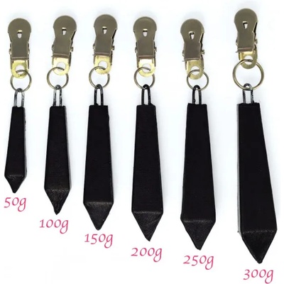 Rimba Дълги щипки за зърна с тежести 200гр