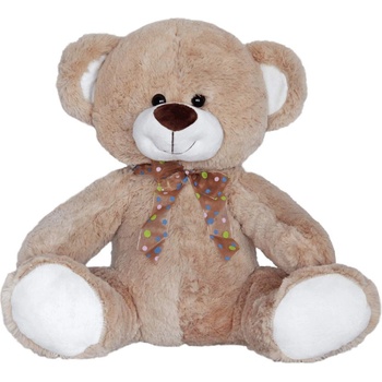 Плюшено мече 3 цвята с панделка