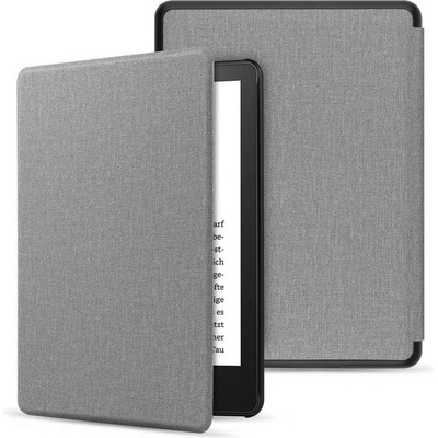 Tech-Protect Smartcase Light Grey - висококачествен полиуретанов кейс за Kindle 11 (2022) (сив)