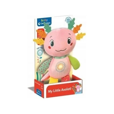 Clementoni Interactive axolotl plush toy