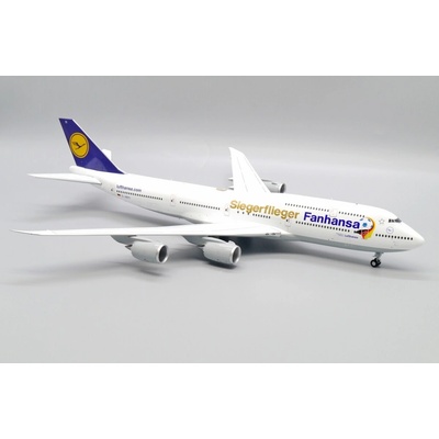 JC Wings B747-830 Lufthansa 1990s Colors with FanhansaSiegerflieger Titles 1:200