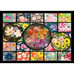 Enjoy - Puzzle Lacy's Flower Garden - 1 000 piese