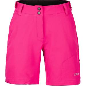 CMP Дамски шорти за колоездене CMP Women's Free Bike Bermuda w/ Inner Mesh Underwear Cycling bottoms - Magenta - размер 44 (EU) (155-2303-0416)