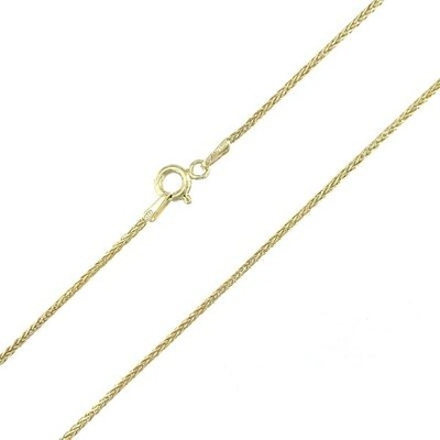 InfinitySilver Stříbrný pozlacený řetízek 1394030G55