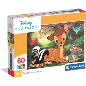 Clementoni Детски пъзел Clementoni от 60 части - Бамби (26319) - baby