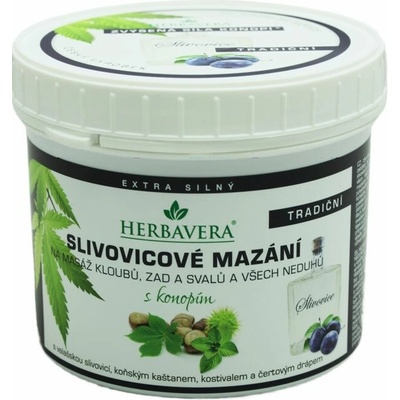 Herbavera Valašské slivovicové mazanie 500 ml