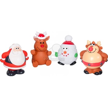 Image 1 of Flamingo коледна играчка за кучета - винилови фигурки 1 бр