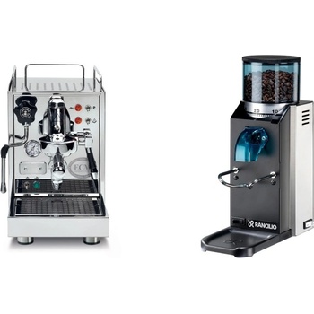 Set ECM Classika PID + Rancilio Rocky Doserless