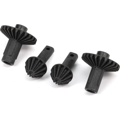 Traxxas Пиньон корона Траксас краулер Traxxas TRX-4M Land Rover Bronco Ring gear, differential (2)/ pinion gear, differential (2) TRX9777 (TRX9777)