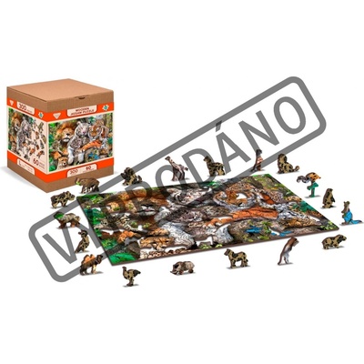 WOODEN CITY Dřevěné Čas na šlofíka 2v1 EKO 300 dílků