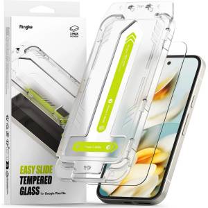 Ringke 2x Стъклен протектор за Google Pixel 9A от Ringke Easy Slide - Clear (8800293853497)