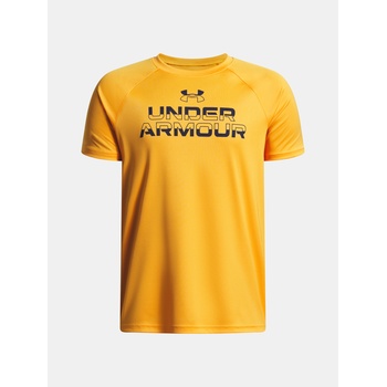 Under Armour Момчешка тениска Under Armour UA Tech Split Wordmark SS-ORG Under Armour | Oranzhev | Момчешки | XS