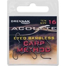 Drennan háčky Acolyte Carp Method Barbless vel.16