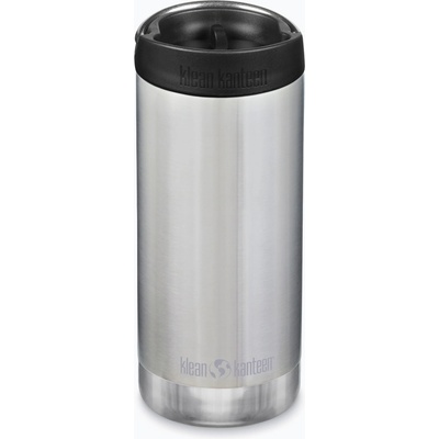 Klean Kanteen termohrnček TKWide Cafe Cap 355 ml z brúsenej nerezovej ocele