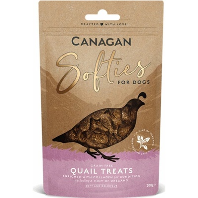 Canagan Softies Dog Snack Quail 200 g