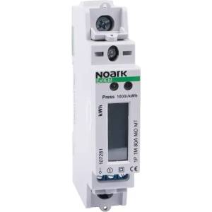 Noark Електромер за DIN шина, 80A, 230V, монофазен, мултифункционален, 1 модулен, Mbus (NK107281)