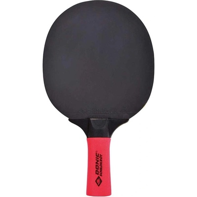DONIC Sensation 600 Table Tennis Paddle - Black/ Red