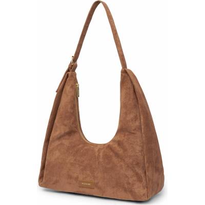 Puccini shopper kabelka polyester hnědá