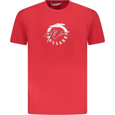 Trussardi Pánské červené triko červená