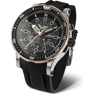 Vostok Europe PX84/511E769 Černý silikonový řemínek