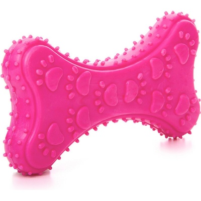 JKDog kost z termoplastické pryže 10 cm růžová