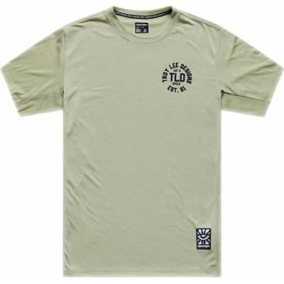 Troy Lee Designs SKYLINE RIDE TEE STAMPS SAGE pánský
