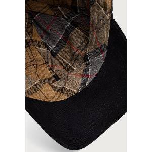Barbour шапка с козирка дамска от памук (LHA0651)